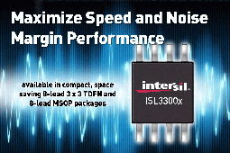 Intersil雙通道雙向I2C總線緩沖IC 賦能網絡服務器與ATCA設計，最大化速度與噪聲裕量